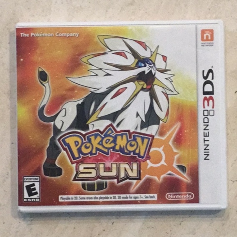 Pokemon Sun Nintendo 3DS Game Authentic Complete CIB - Picture 2 of 12
